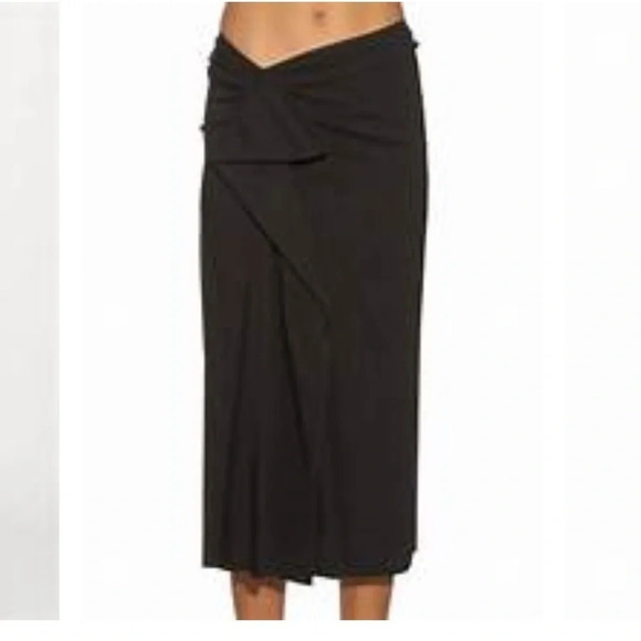 Isabel Marant ruffle linen blend midi skirt - Picture 8 of 8